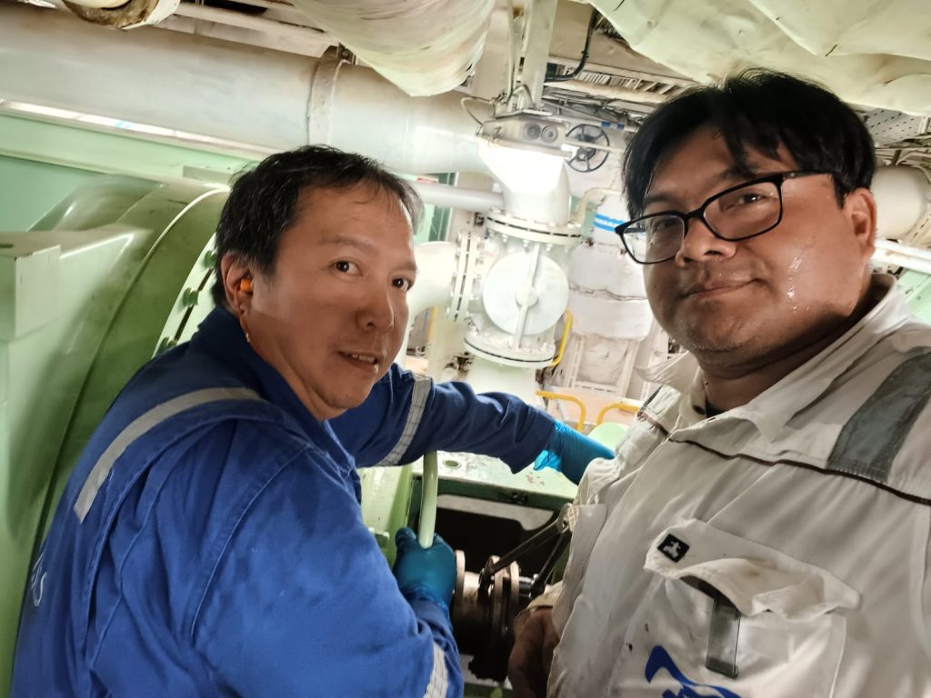 Sección máquinas marina mercante en Trujillo